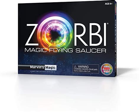 Step into a world of wonder with Zorbi magic flying saucer.
